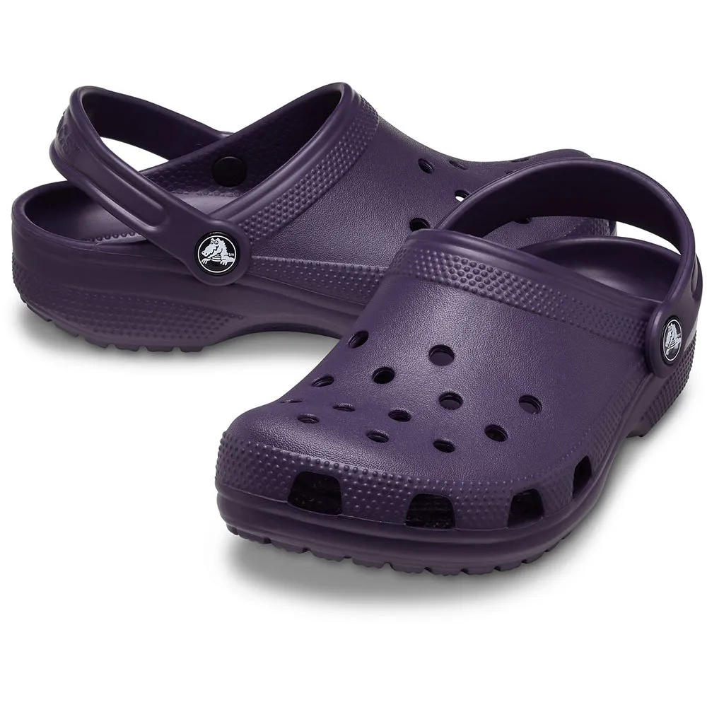 Купить Crocs 206991-5as-j4 Деревянные башмаки Classic Clog K Dark Iris 35x25x15 EU 36 7ft.ru в интернет магазине Семь Футов