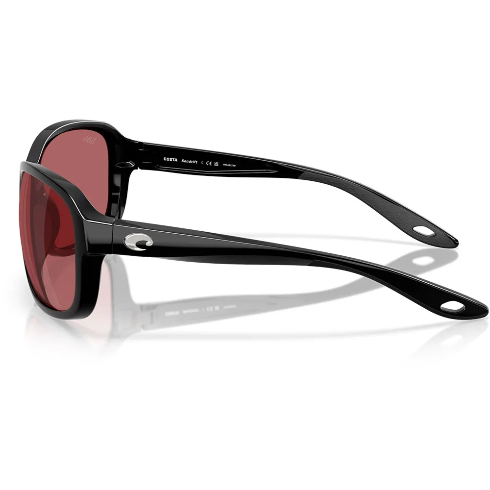 Купить Costa 06s9114-91140858 Поляризационные солнцезащитные очки Seadrift Black / Black 20x10x10 Rose 580G/CAT3 7ft.ru в интернет магазине Семь Футов