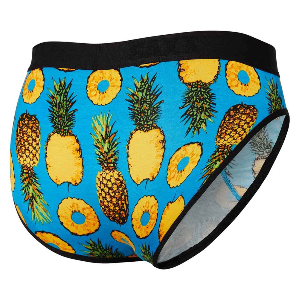 Купить SAXX Underwear SXBR30F.PPB.XS Слипы Ultra Fly Голубой  Polka Pineapple / Blue XS 7ft.ru в интернет магазине Семь Футов