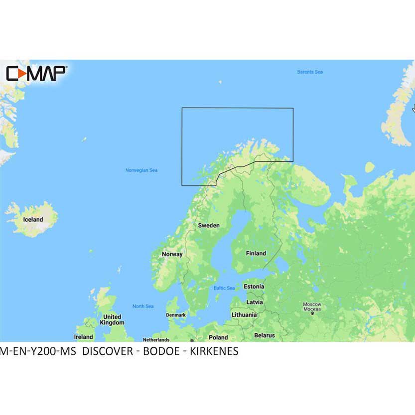 Купить C-map M-EN-Y200-MS Bodoe&Kirkenes карта  Multicolour 7ft.ru в интернет магазине Семь Футов