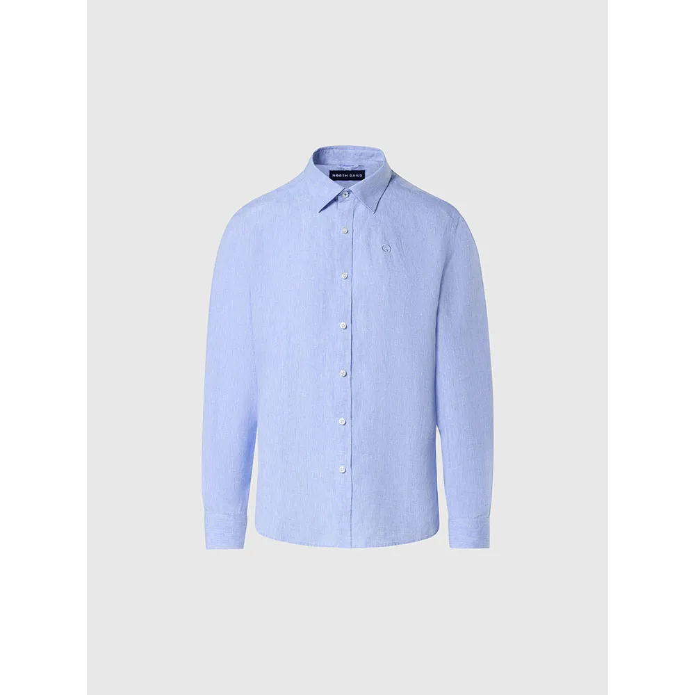 Купить North sails 664368-0757-S Рубашка с длинным рукавом 664368 Фиолетовый Light Blue S 7ft.ru в интернет магазине Семь Футов
