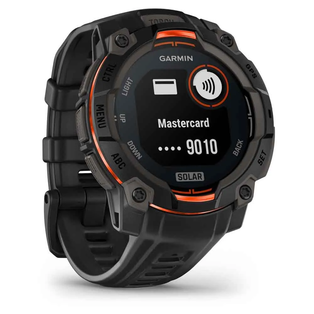 Купить Garmin 010-02934-00 Часы Instinct 3 45 mm Solar  Black / Black 7ft.ru в интернет магазине Семь Футов