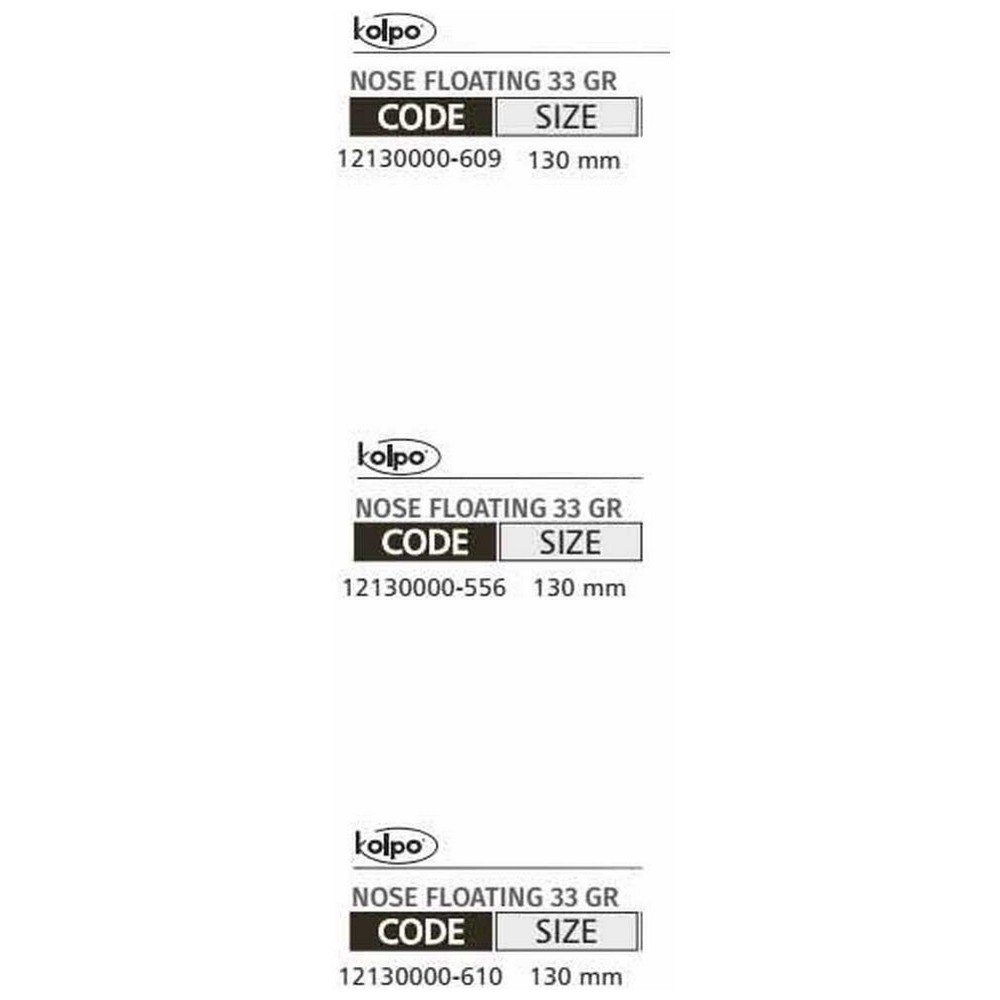 Купить Kolpo 12130000-556 Nose Поппер 130 mm 33g  556 7ft.ru в интернет магазине Семь Футов