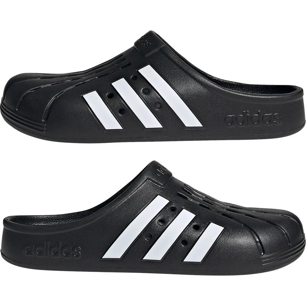 Купить adidas gz5886/10 Деревянные башмаки Adilette Clog Core Black / Ftwr White / Core Black 35x25x15 EU 44.5 7ft.ru в интернет магазине Семь Футов