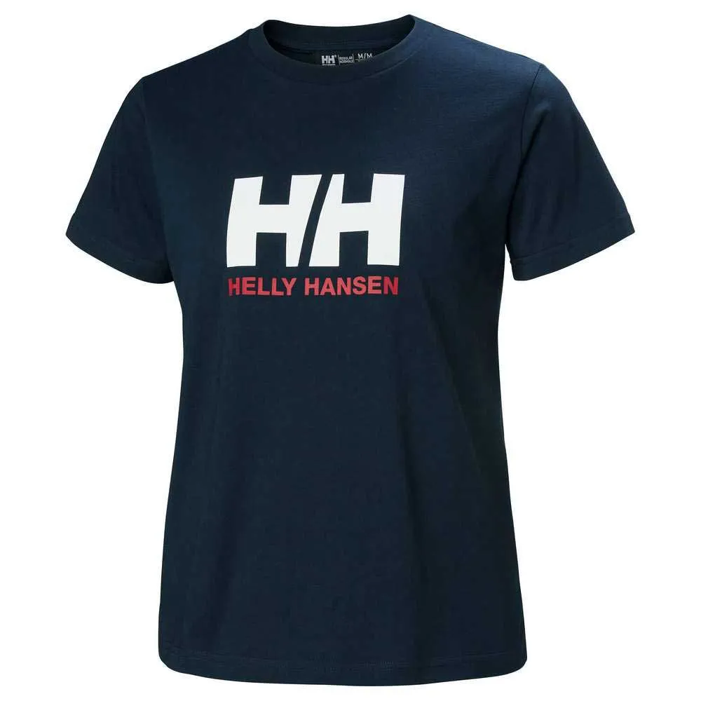 Купить Helly hansen 34465_597-s Футболка с коротким рукавом Logo 2.0 Navy 30x25x2 7ft.ru в интернет магазине Семь Футов