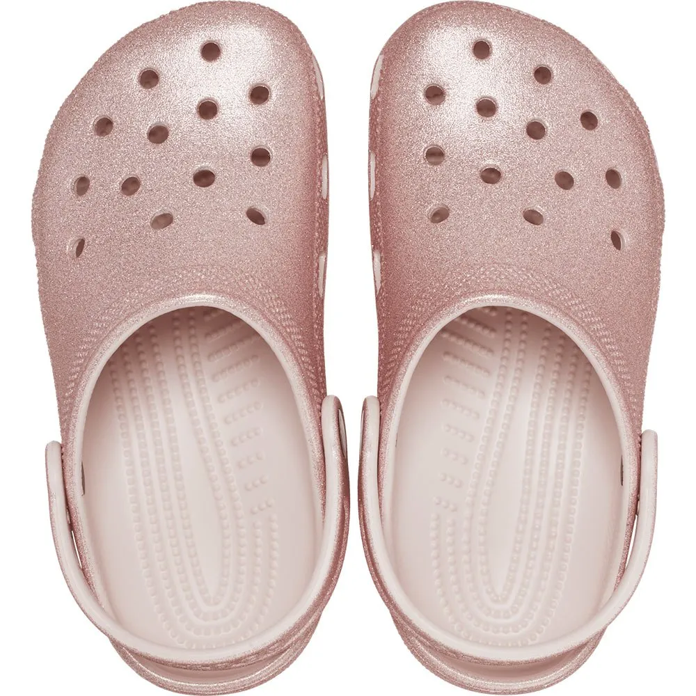 Купить Crocs 206993-6wv-j2 Деревянные башмаки Classic Glitter Quartz Glitter 35x25x15 EU 33 7ft.ru в интернет магазине Семь Футов