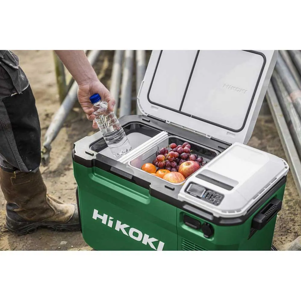 Купить Hikoki UL18DBAW4Z Портативный холодильник 25L Зеленый Black / Green 7ft.ru в интернет магазине Семь Футов