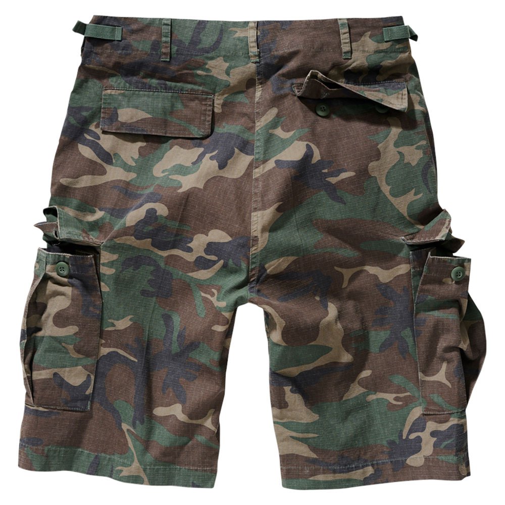 Купить Brandit 2019-10-XXL Шорты BDU Ripstop Серый  Woodland 2XL 7ft.ru в интернет магазине Семь Футов