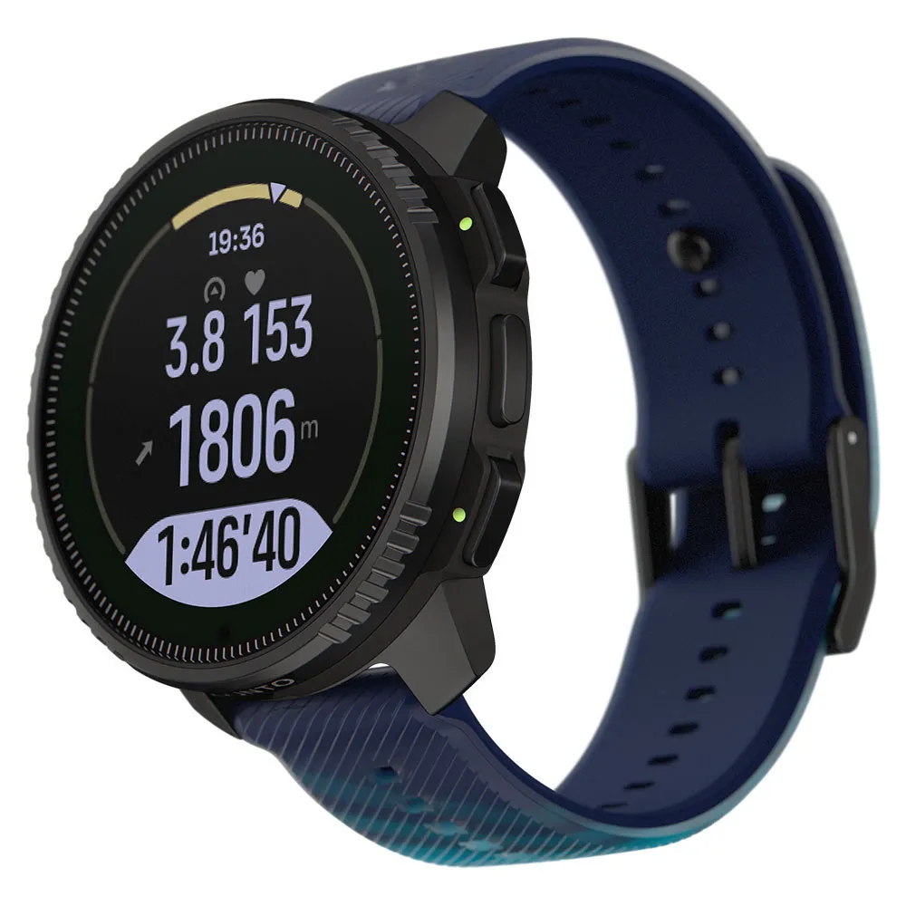 Купить Suunto SS051032000 Часы Vertical Solar UTMB World Series Голубой All Black / Navy Blue 7ft.ru в интернет магазине Семь Футов
