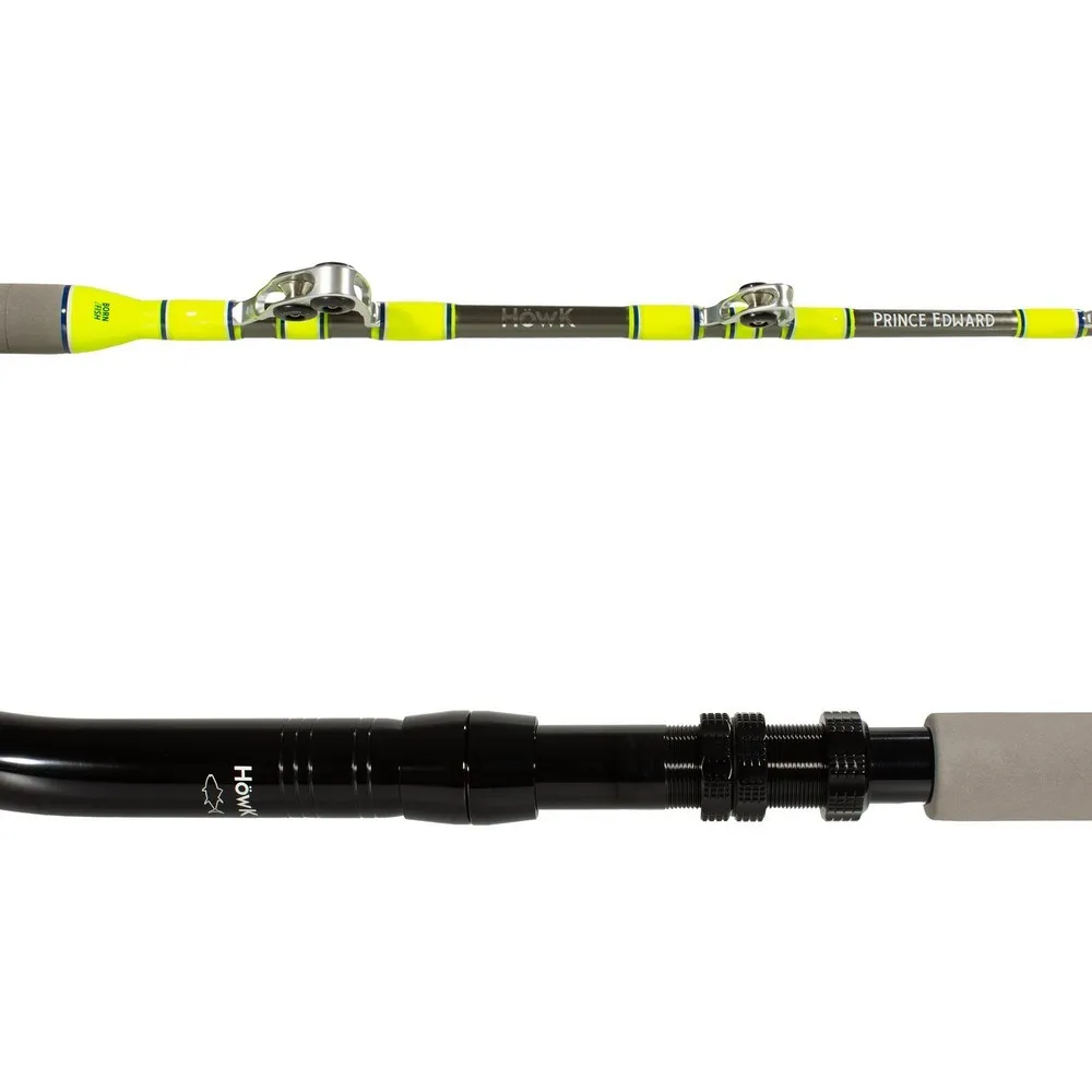 Купить Höwk HKPRE01 Удилище для троллинга Prince Edward Серебристый Black / Yellow 1.90 m 7ft.ru в интернет магазине Семь Футов