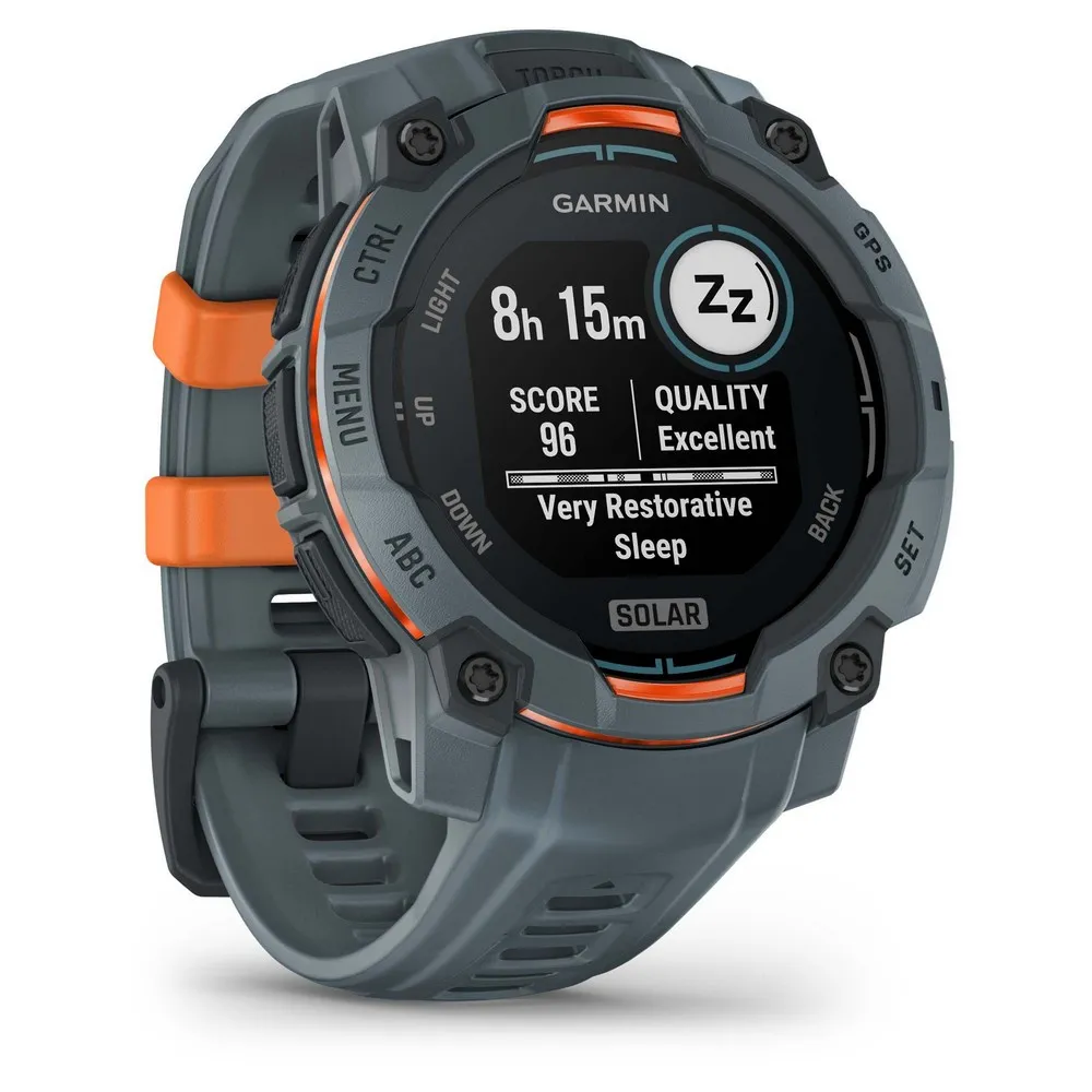 Купить Garmin 010-02934-01 Часы Instinct 3 45 mm Solar  Grey / Grey 7ft.ru в интернет магазине Семь Футов