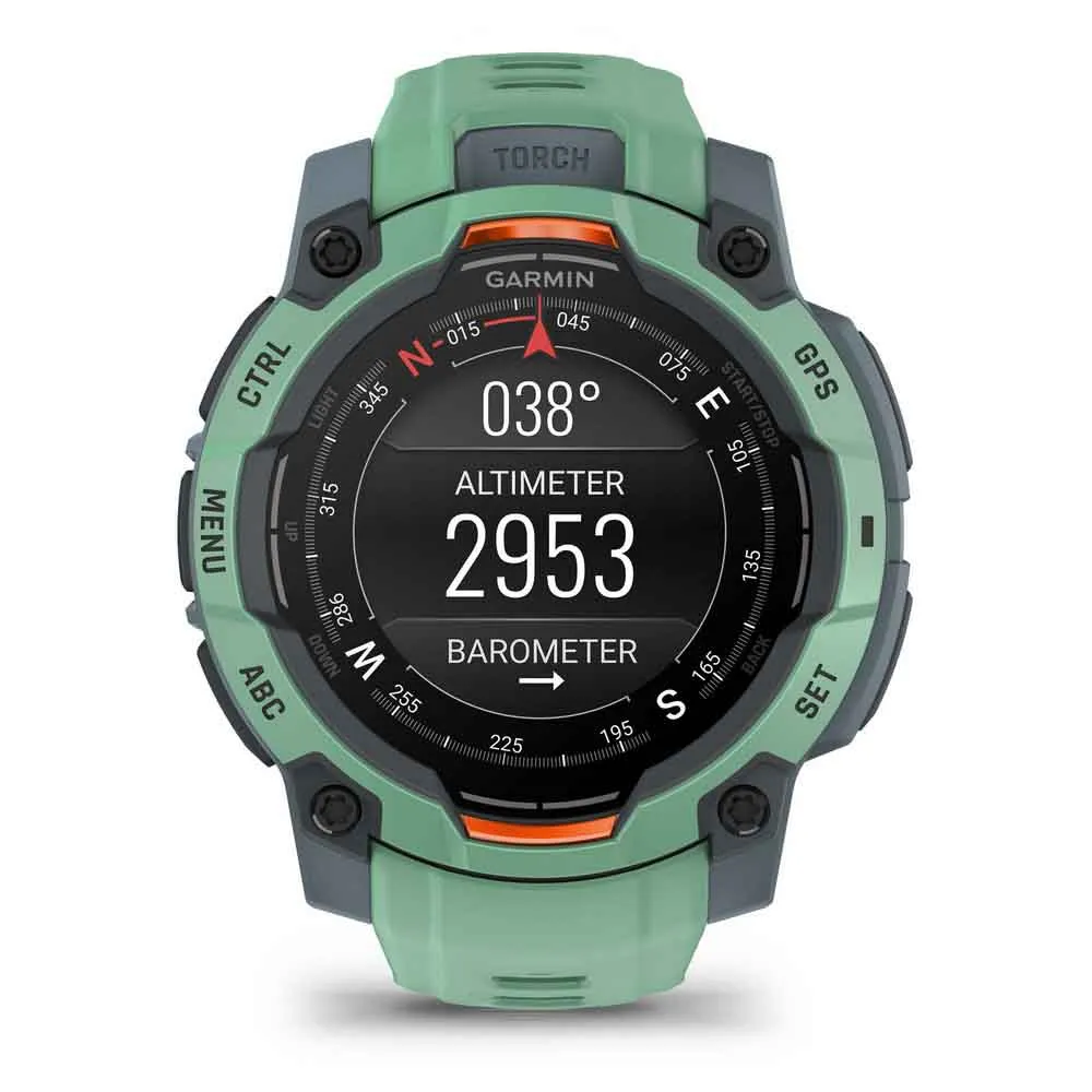 Купить Garmin 010-02936-01 Часы Instinct 3 45 mm Amoled  Green / Green 7ft.ru в интернет магазине Семь Футов
