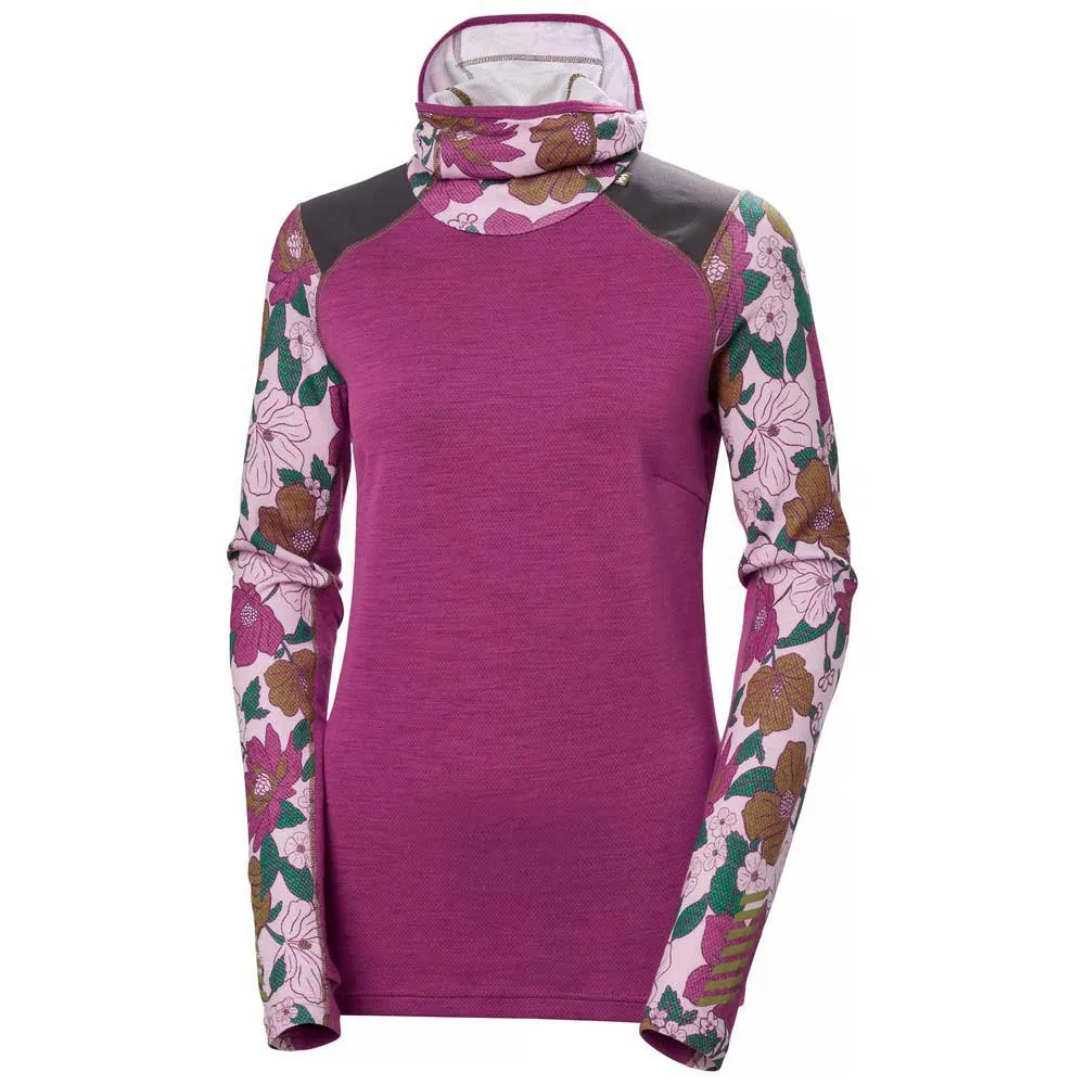 Купить Helly hansen 49498_663-s Базовый слой с длинным рукавом Lifa Merino Midweight BLC Magenta 2.0 60x40x40 7ft.ru в интернет магазине Семь Футов