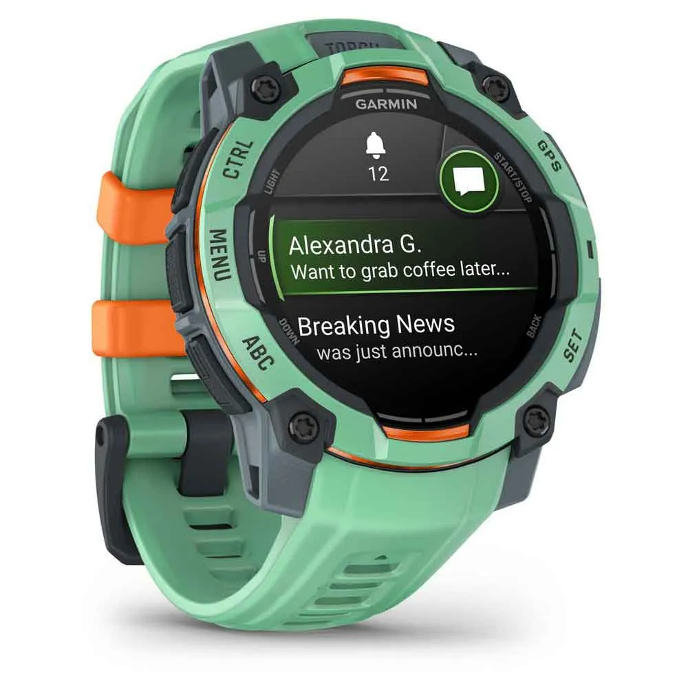 Купить Garmin 010-02936-01 Часы Instinct 3 45 mm Amoled  Green / Green 7ft.ru в интернет магазине Семь Футов