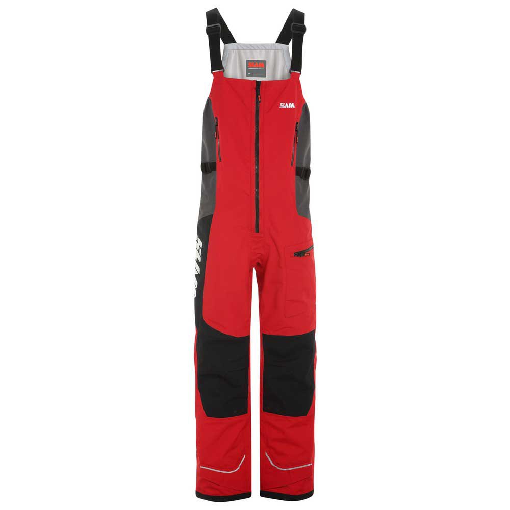 Купить Slam A171002S00-W17-XXL Брюки Pro Ocean Bibs Красный  Red/Black/Grey 2XL 7ft.ru в интернет магазине Семь Футов