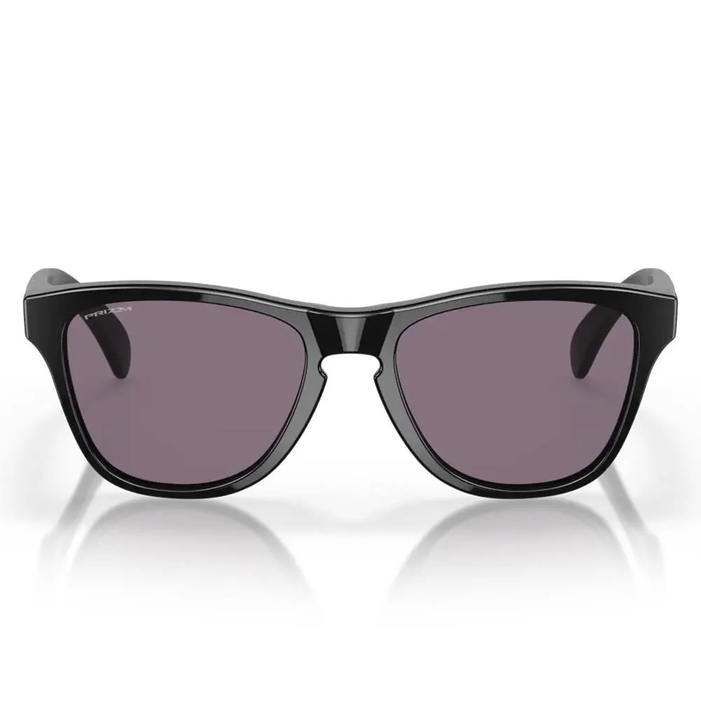 Купить Oakley oj9009-0148 Солнцезащитные очки Frogskins XXS Prizm Polished Black 25x12x10 Prizm Grey/CAT3 7ft.ru в интернет магазине Семь Футов