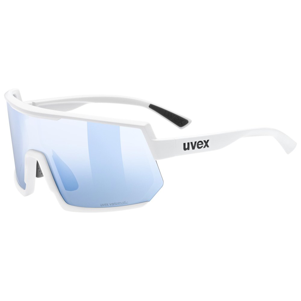 Купить Uvex S5330318803 Sportstyle 235 Variomatic Солнцезащитные Очки Фотохромные White Matt Variomatic Litemirror Blue/CAT1-3 7ft.ru в интернет магазине Семь Футов