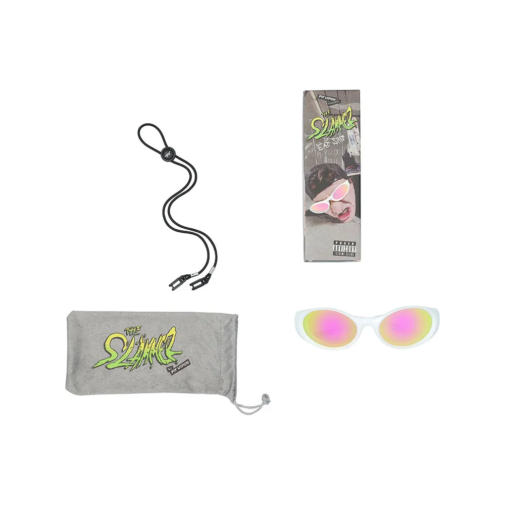 Купить Pit viper E-MN-MIANGHT-PCA Солнцезащитные очки The miami nights Бесцветный Pink Revo 7ft.ru в интернет магазине Семь Футов