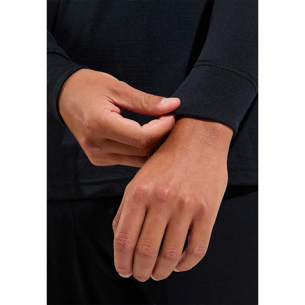 Купить Odlo 111502-15000-xxl Базовый слой с длинным рукавом Merino 2 Black 30x25x2 2XL 7ft.ru в интернет магазине Семь Футов