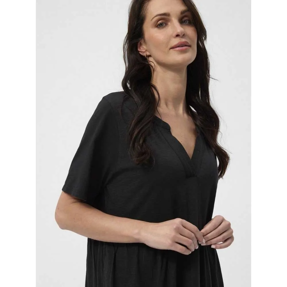 Купить Redgreen 170922509-99-xs Миди-платье с короткими рукавами Darlene Black 35x20x10 7ft.ru в интернет магазине Семь Футов