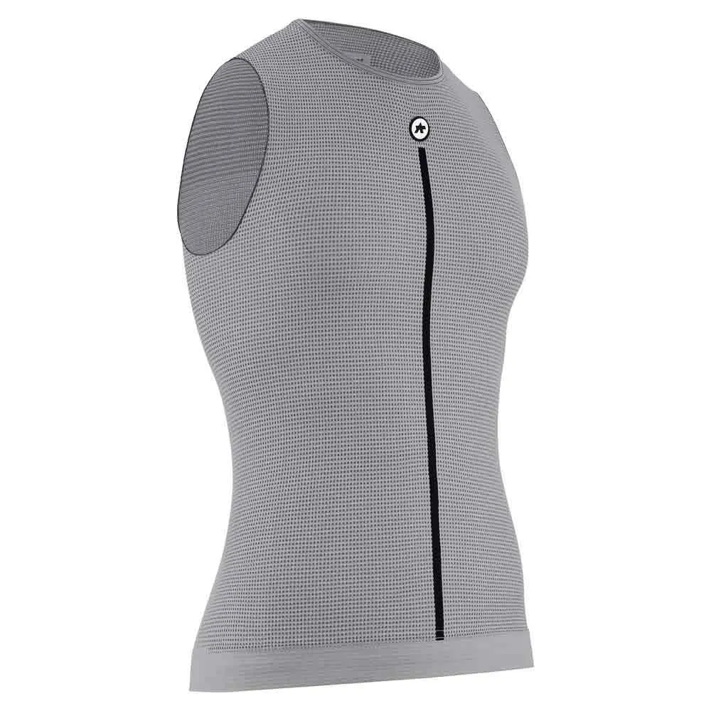 Купить Assos P11.40.466.1O.II базовый слой без рукавов 1/3 Skin P1 Grey Series II 7ft.ru в интернет магазине Семь Футов