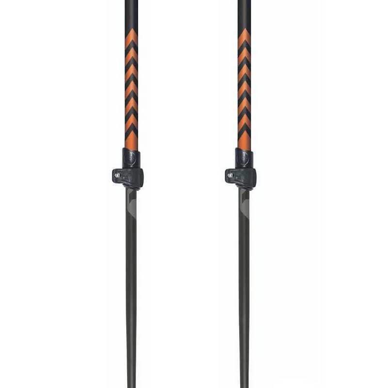 Купить Masters 01W0320 Skitour столбы  Black / Orange 140 cm 7ft.ru в интернет магазине Семь Футов