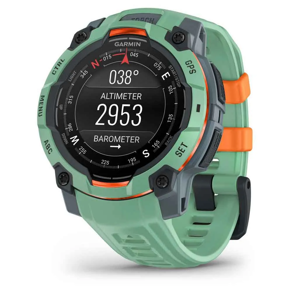 Купить Garmin 010-02936-01 Часы Instinct 3 45 mm Amoled  Green / Green 7ft.ru в интернет магазине Семь Футов