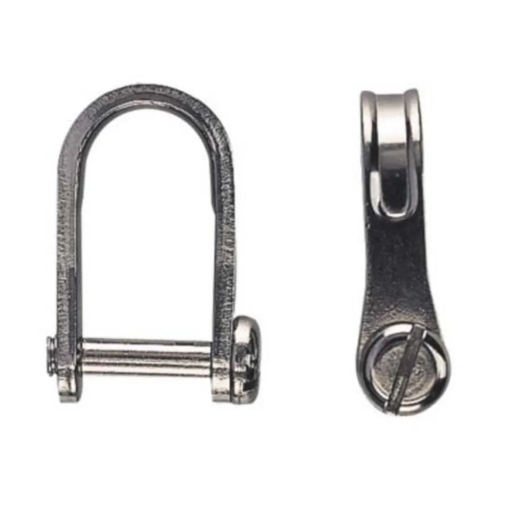 Купить Plastimo 13691 Flat Screw Type Pin Shackle  Stainless Steel 5 mm (2 pcs) 7ft.ru в интернет магазине Семь Футов