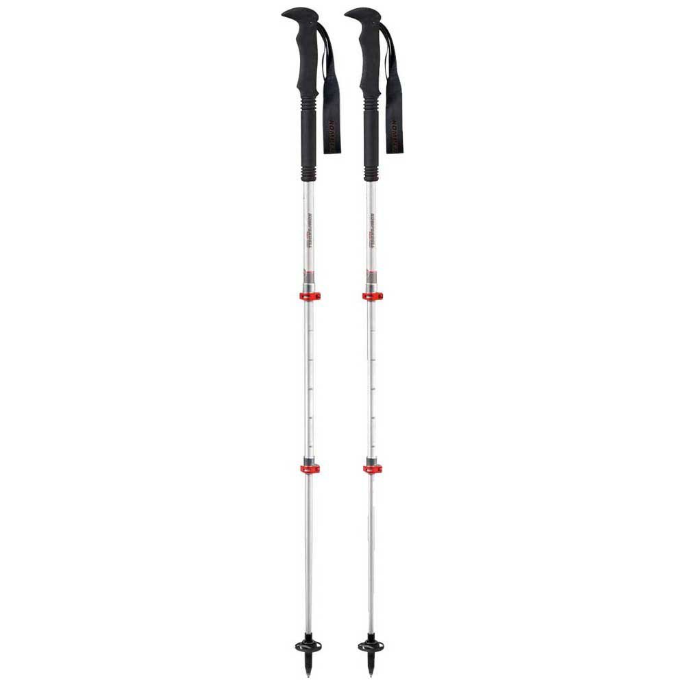 Купить Komperdell 1742315-10 Explorer Compact Powerlock Поляки Серый Grey/Red 90-120 cm 7ft.ru в интернет магазине Семь Футов