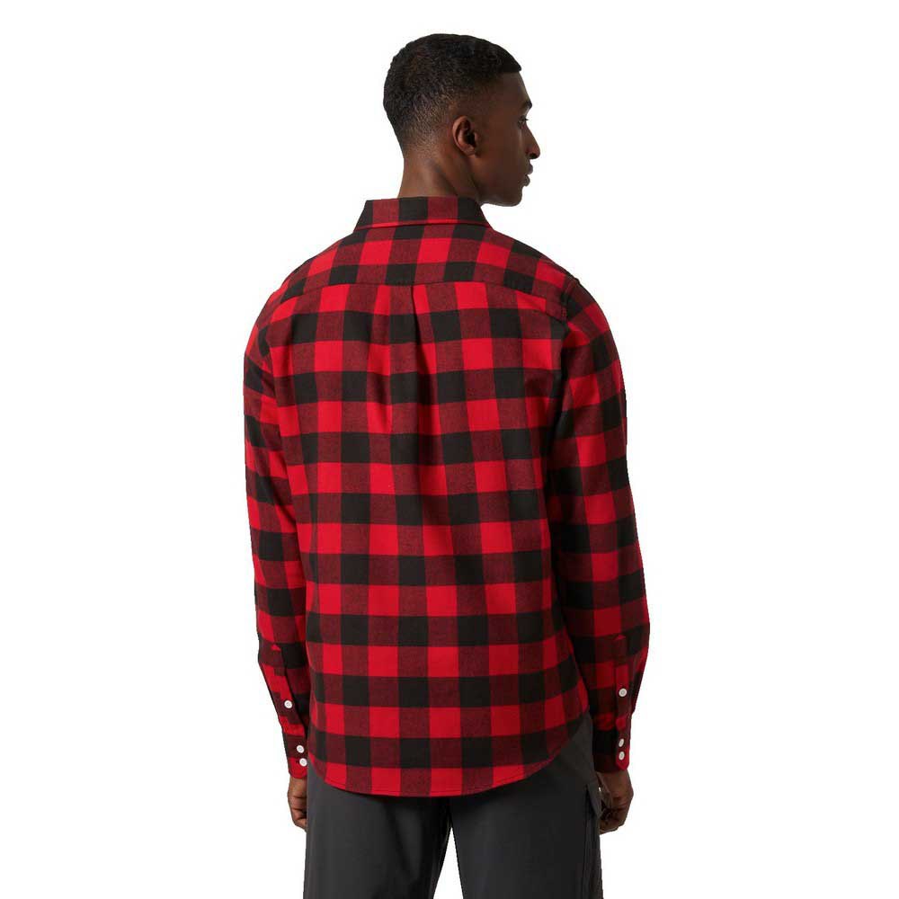 Купить Helly hansen 62731_162-L Футболка Lokka Organic Flannel  Red Buffalo Check L 7ft.ru в интернет магазине Семь Футов