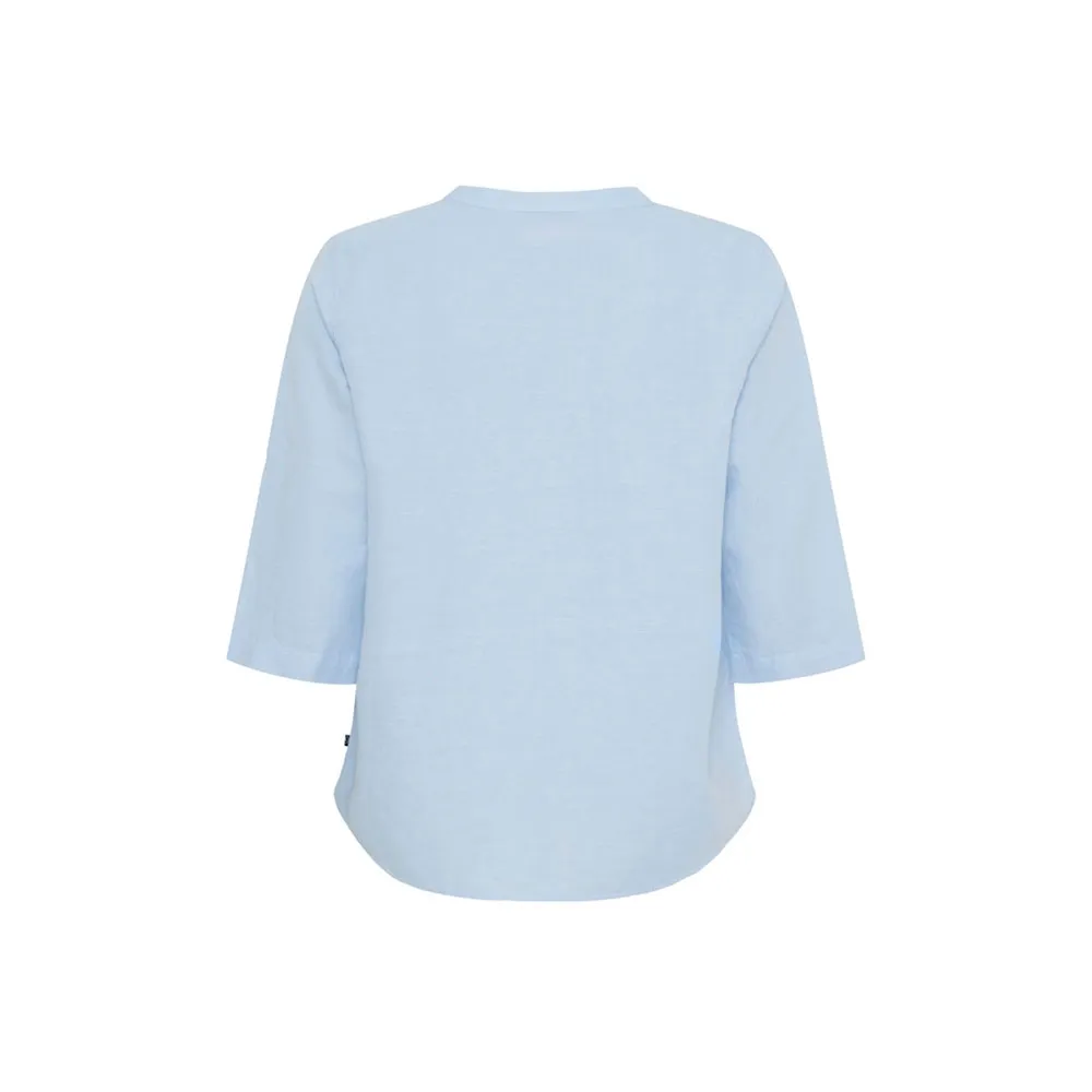 Купить Sea ranch 25-6-044-4032-xxl Рубашка с рукавом 3/4вом 3/4 Virginia Powder Blue 30x25x2 2XL 7ft.ru в интернет магазине Семь Футов