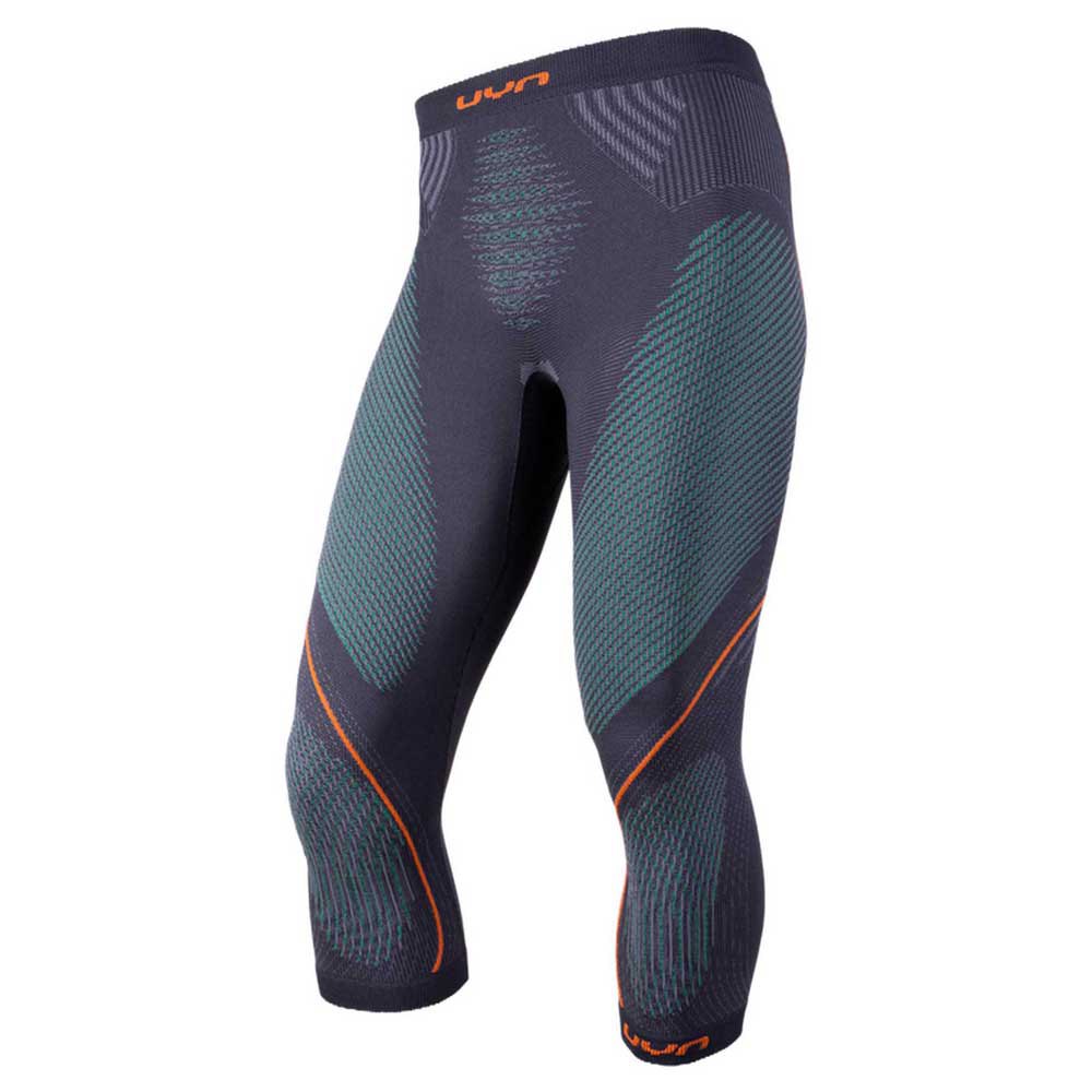 Купить UYN U100045-G972-L/XL 3/4-дюймовые базовые штаны Evolutyon Серый Charcoal Green / Orange Shiny L-XL 7ft.ru в интернет магазине Семь Футов