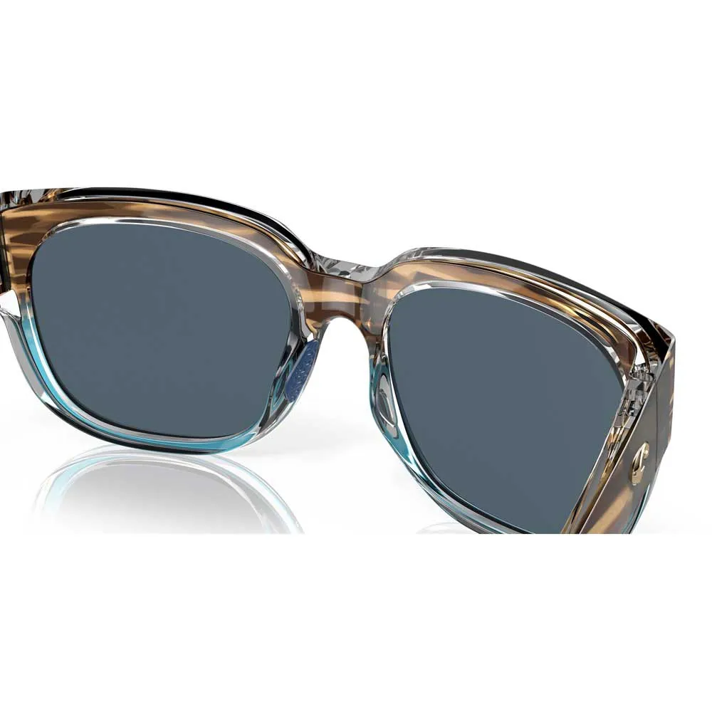 Купить Costa 06s9004-90041358 поляризованные солнцезащитные очки Waterwoman 2 Shiny Wahoo 25x12x10 Gray 580P/CAT3 7ft.ru в интернет магазине Семь Футов