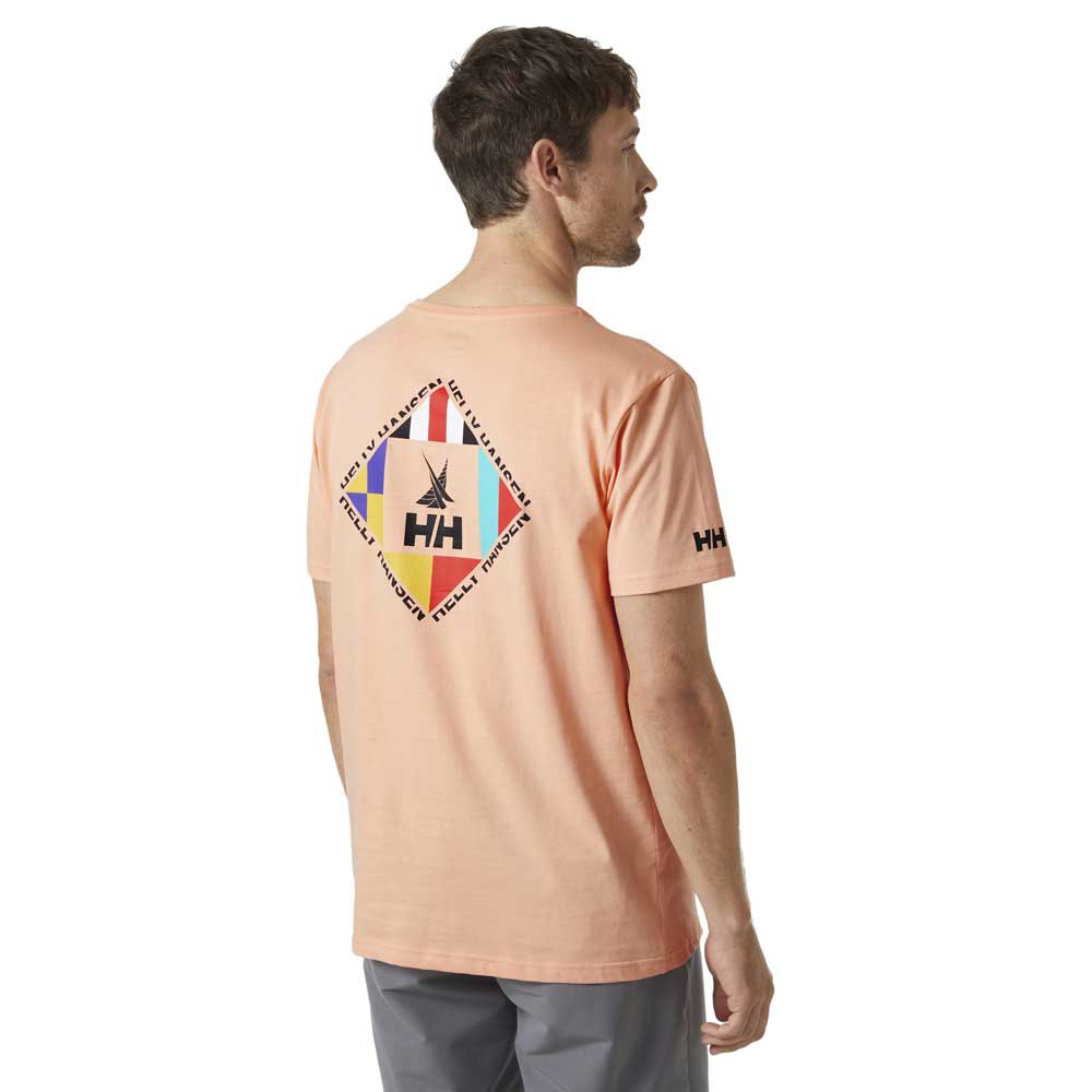 Купить Helly hansen 34222_058-XL Футболка с коротким рукавом Shoreline Оранжевый Rose Quartz XL 7ft.ru в интернет магазине Семь Футов