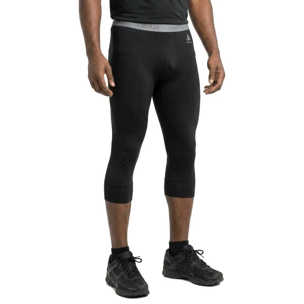 Купить Odlo 110842-15000-xxl 3/4 базовые штаны Natural 100% Merino Warm Black 20x10x10 2XL 7ft.ru в интернет магазине Семь Футов