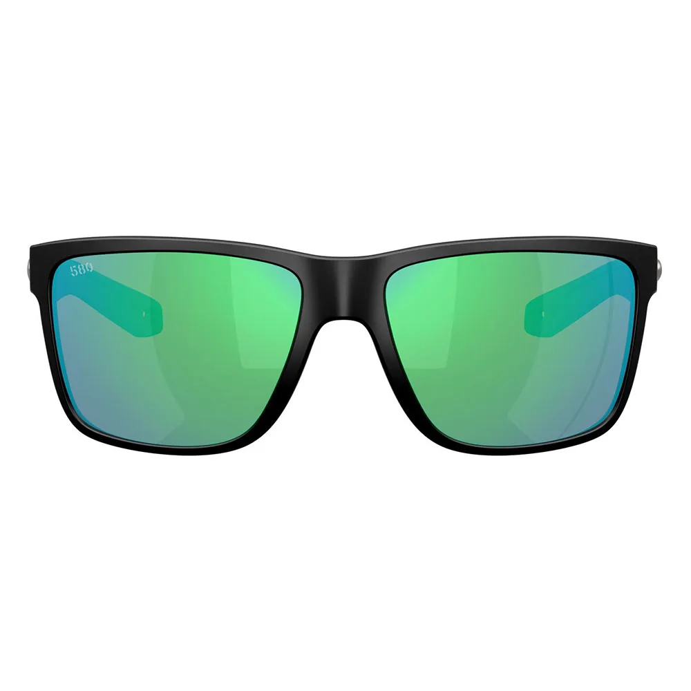 Купить Costa 06S9120-91200258 поляризованные солнцезащитные очки Broadbill ii Matte Black 04 Green Mirror 580G/CAT3 7ft.ru в интернет магазине Семь Футов