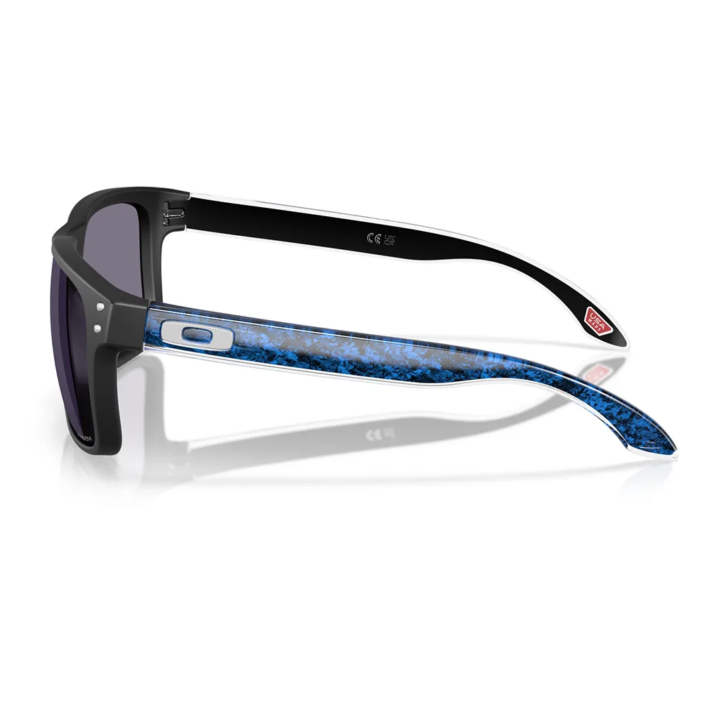 Купить Oakley OO9102-Z355-57 Солнцезащитные очки Holbrook Бесцветный Matte Black Matte Prizm Grey/CAT3 7ft.ru в интернет магазине Семь Футов