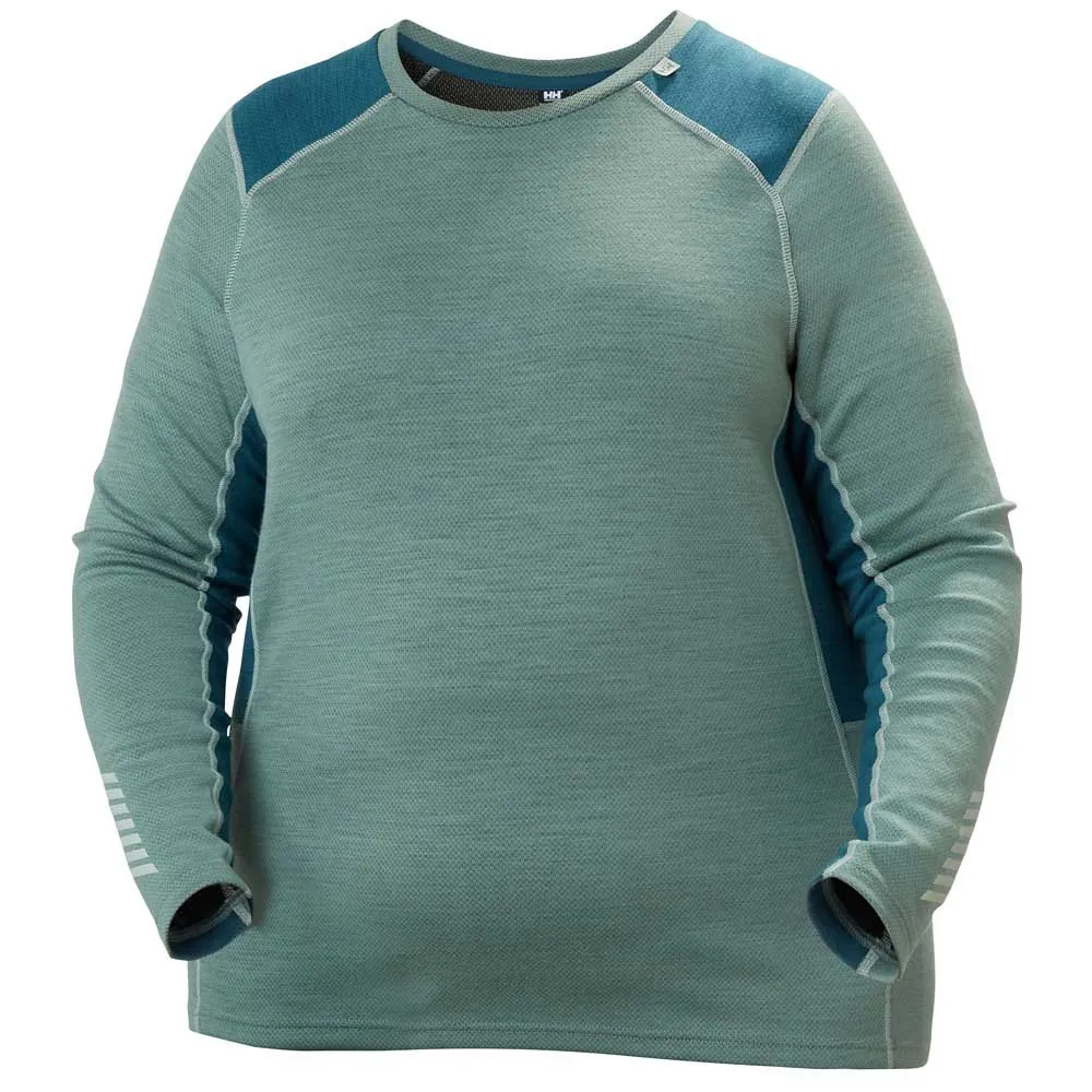 Купить Helly hansen 49541_489-2x Базовый слой с длинным рукавом Lifa Merino Midweight Plus Cactus 60x40x30 7ft.ru в интернет магазине Семь Футов
