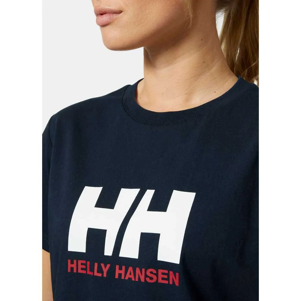 Купить Helly hansen 34465_597-s Футболка с коротким рукавом Logo 2.0 Navy 30x25x2 7ft.ru в интернет магазине Семь Футов