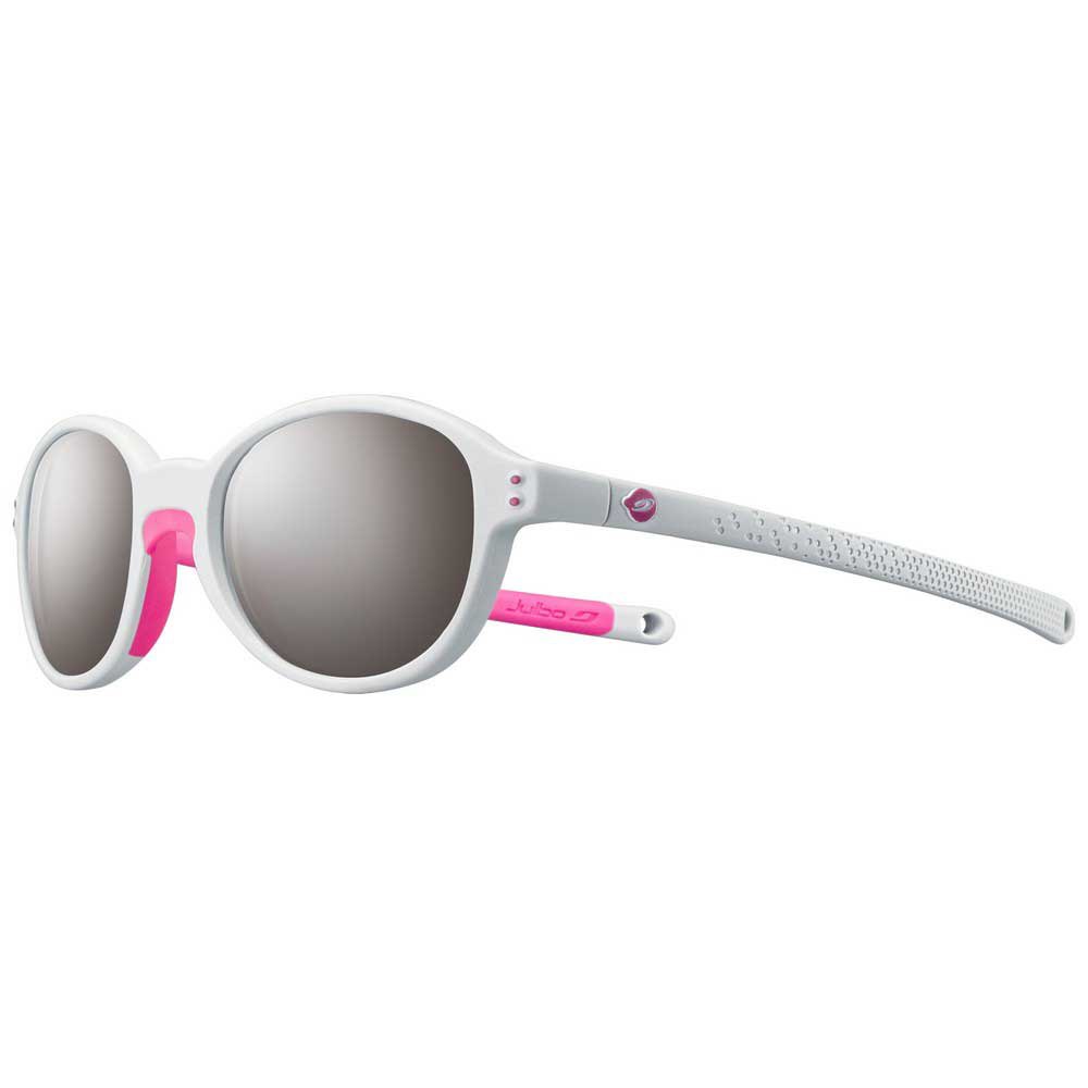 Купить Julbo JU5231121 Frisbee Солнцезащитные Очки  Grey Clair / Pink Fluo Smoked Silver Flash /CAT3 7ft.ru в интернет магазине Семь Футов