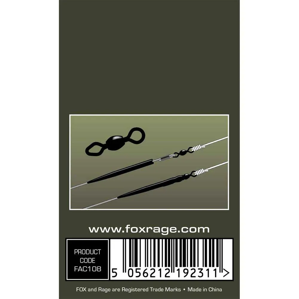 Купить Fox rage FAC108-UNIT поворотные Predator Diamond Swivels  Silver 7ft.ru в интернет магазине Семь Футов