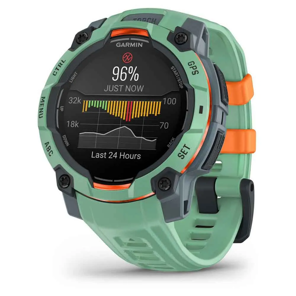 Купить Garmin 010-02936-01 Часы Instinct 3 45 mm Amoled  Green / Green 7ft.ru в интернет магазине Семь Футов