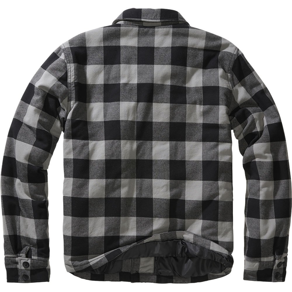 Купить Brandit 9478-221-L Куртка Lumberjack Многоцветный Black / Charcoal L 7ft.ru в интернет магазине Семь Футов