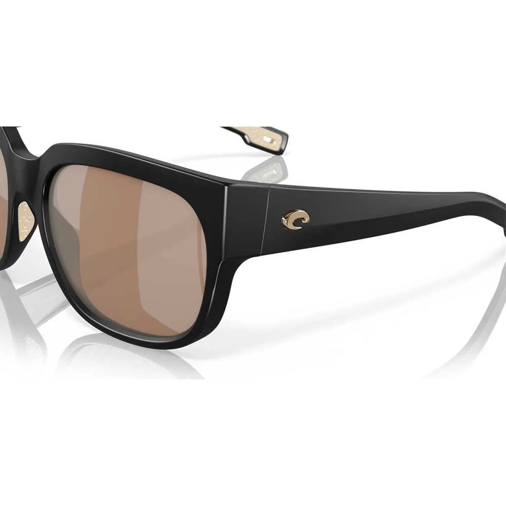 Купить Costa 06s9004-90040958 поляризованные солнцезащитные очки Waterwoman 2 Matte Black 25x12x10 Copper Silver Mirror 580G/CAT2 7ft.ru в интернет магазине Семь Футов