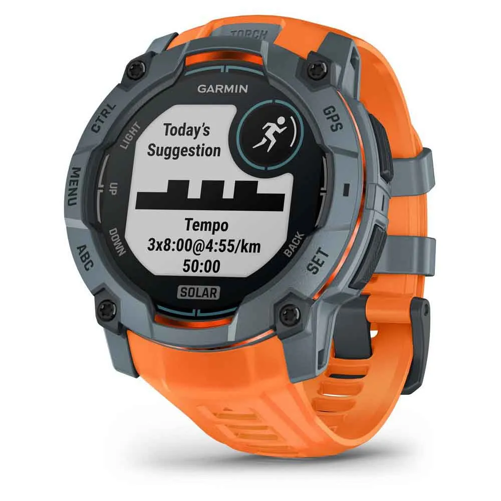 Купить Garmin 010-02935-01 Часы Instinct 3 50 mm Solar Оранжевый Grey / Orange 7ft.ru в интернет магазине Семь Футов