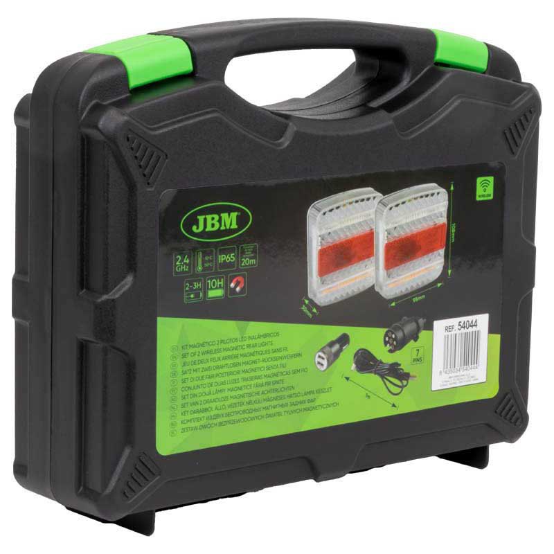Купить JBM 54044 Магнитный комплект Led 2 Led огни Black / Green 7ft.ru в интернет магазине Семь Футов