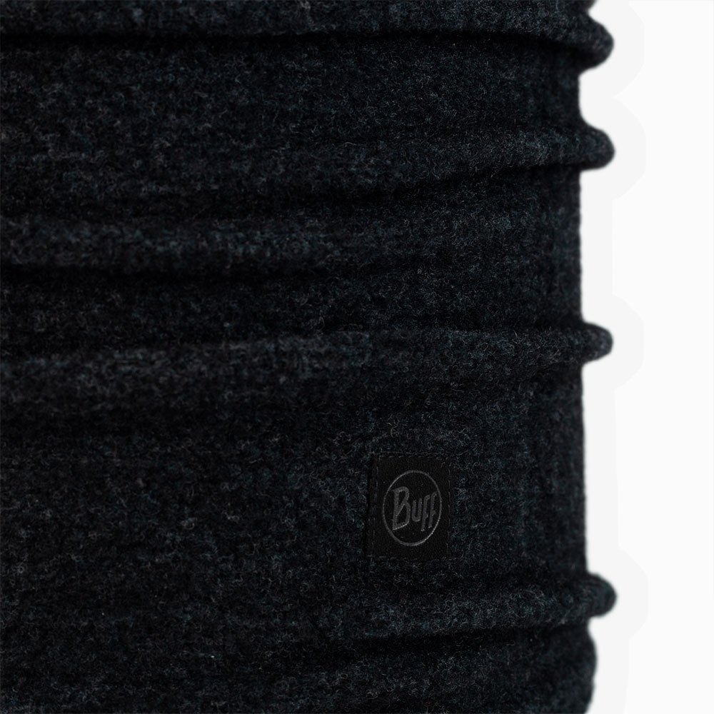 Купить Buff ® 129444.999.10.00 Шарф-хомут Merino Fleece Голубой Solid Black 7ft.ru в интернет магазине Семь Футов