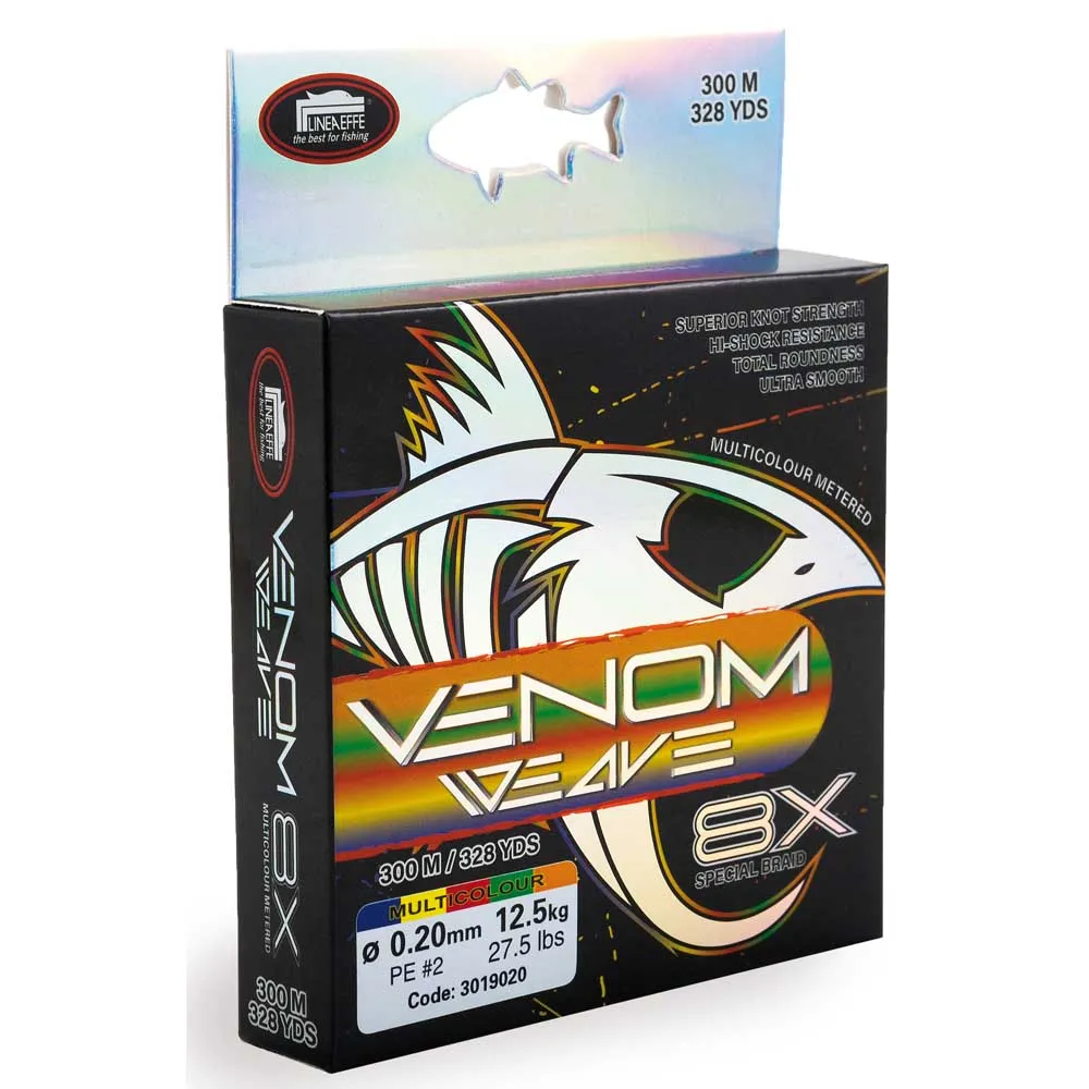 Купить Lineaeffe 3019120-unit Плетёная леска Venom 8X 500 m Multicolour 15x12x10 0.200 mm 7ft.ru в интернет магазине Семь Футов