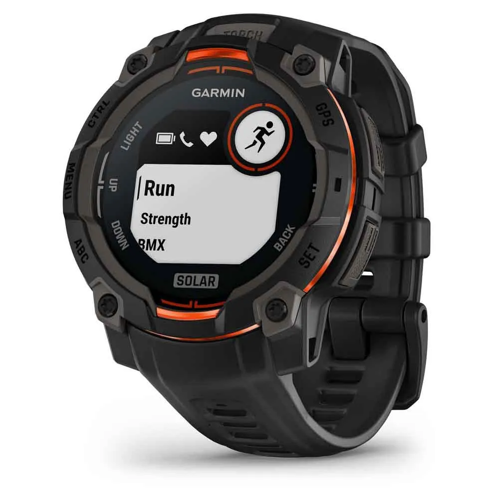 Купить Garmin 010-02934-00 Часы Instinct 3 45 mm Solar  Black / Black 7ft.ru в интернет магазине Семь Футов