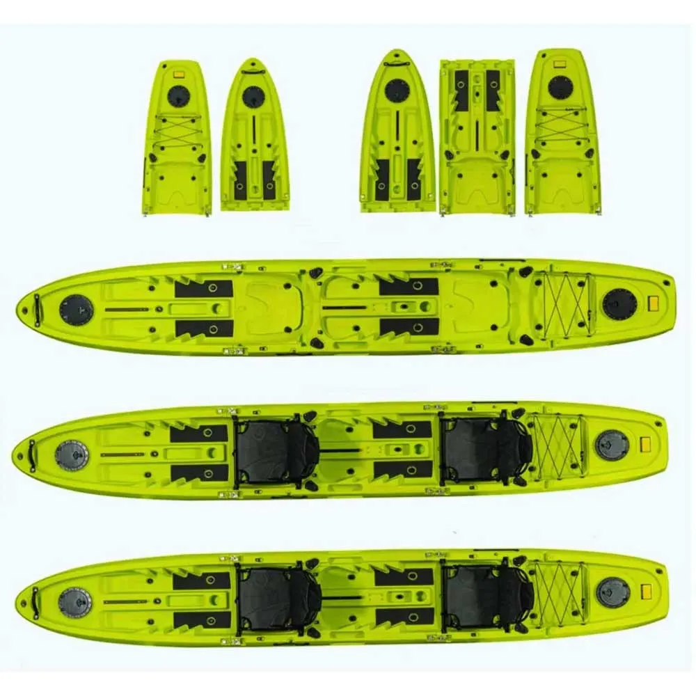 Купить Longwave LONGWAVE15 Модульный Каяк Eagle solo Зеленый 330 x 80 cm 7ft.ru в интернет магазине Семь Футов